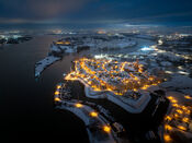 Bekijk Woudrichem in de sneeuw van VVV Biesboschlinie