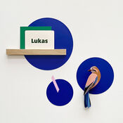 Magneetstickers blauw van Groovy Magnets