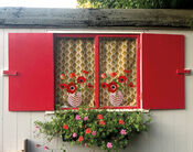 Flat Flowers Anemoon rood pipowagen van Flat Flowers