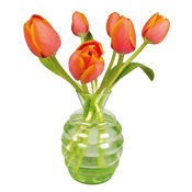 Flat Flowers Tulp oranje van Flat Flowers