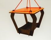 birdflirt orange vogelhuisje van BirdFlirt