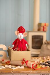 Bekijk Sinter- en Pietermuizen van vilt van Sjaal met Verhaal