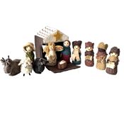 Bekijk Sjaal met Verhaal kerststal vilt van Sjaal met Verhaal