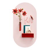Magneetsticker ovaal roze van Groovy Magnets