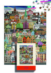 Bekijk Martin Schwartz legpuzzel Noorwegen van Martin Schwartz